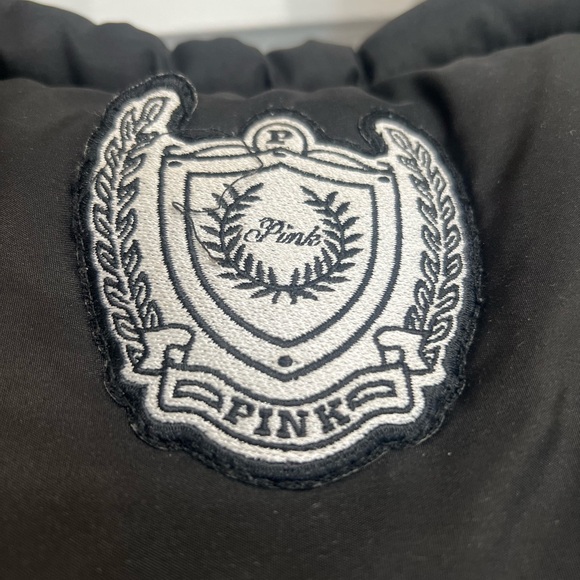 PINK Victoria's Secret Black Puffer Tote - Picture 2 of 5